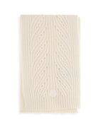 Moncler Tricot alpaca and cashmere-blend Scarf - Natural