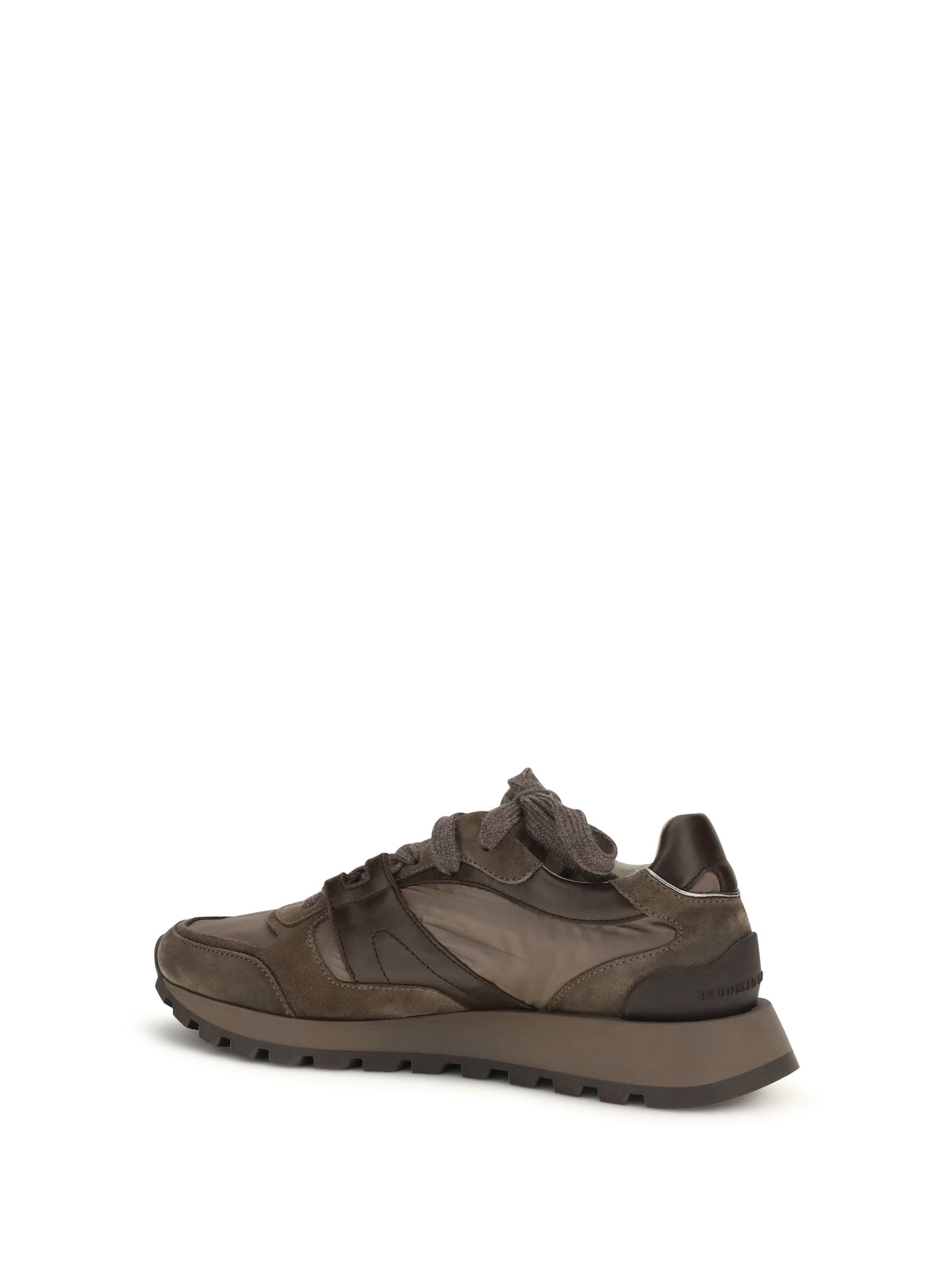 Brunello Cucinelli Suede Sneakers - Peat