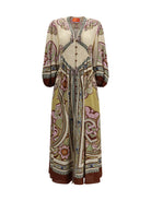 La Double J Long Camerino Dress - Kells Placée