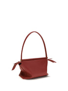 Loewe Whisker glazed calfskin Shoulder Bag - Carmine Red
