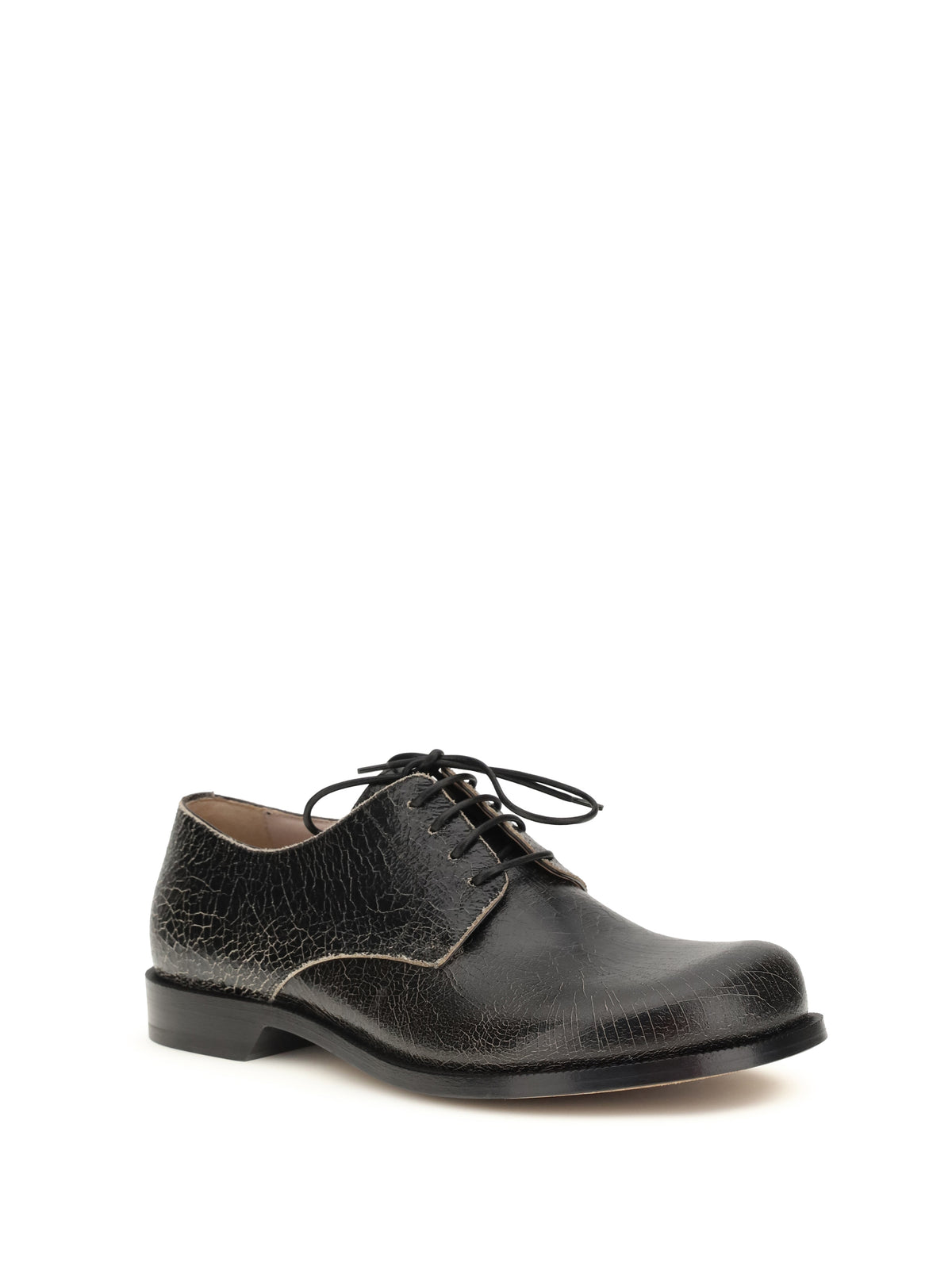 Loewe Campo Derby Lace-Ups - Black/Cream