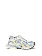 Balenciaga Runner Mesh Sneakers - Blue/Yellow/White