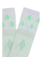 The Attico Logo cotton Socks - Mint
