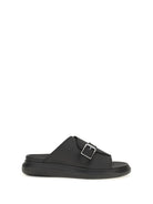 Alexander McQueen Buckle slide Sandals - Black