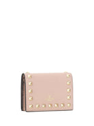 Valentino Garavani Rockstud Wallet - Rose Quartz
