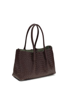 Bottega Veneta Pinacoteca Tote Bag - Dark Barolo/Pick-M B