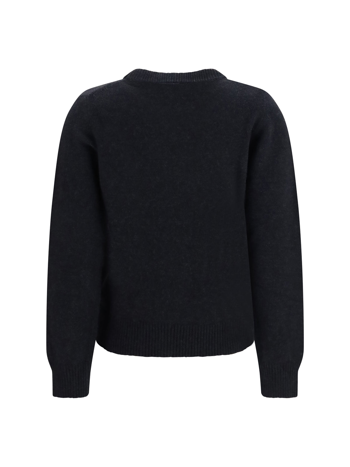 Ganni Wool Sweater Forest Teddy - Phantom