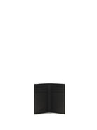 Prada Leather Card Holder - Black