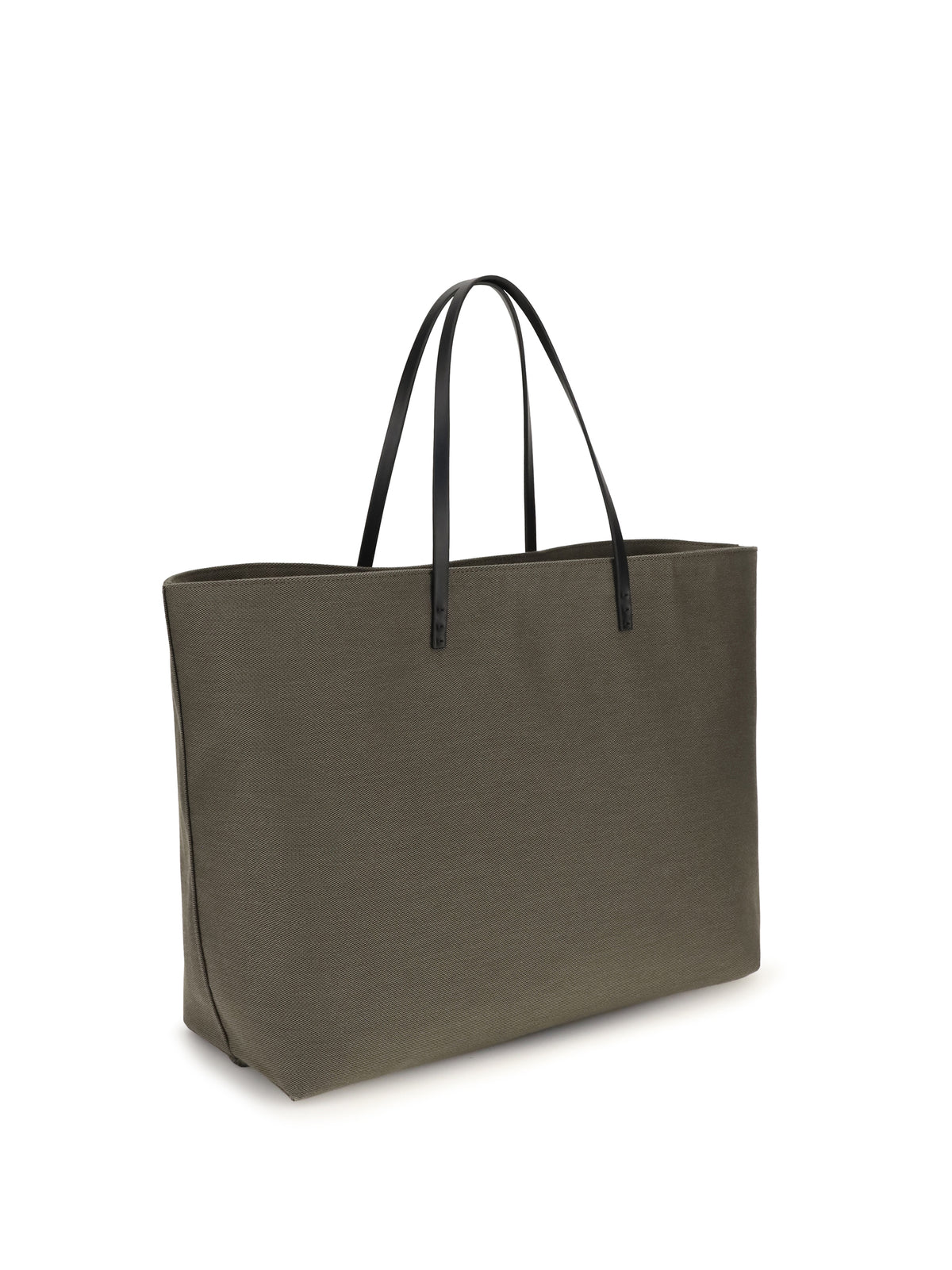 Fendi Roll large Shopping Bag - Green Militare+Nero