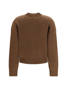 Max Mara Studio Carnet ribbed Cardigan - Castagna