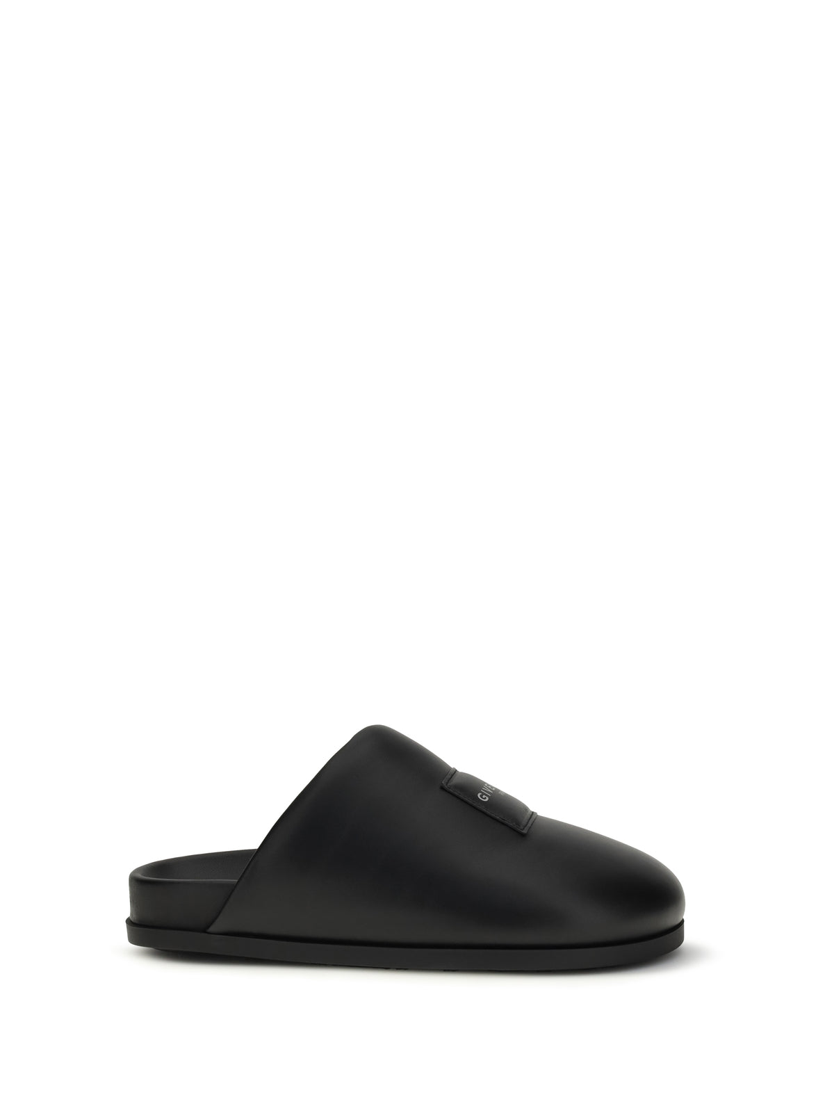 Givenchy Leather Mules - Black