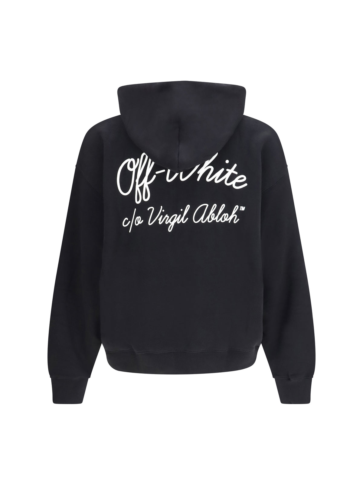 Off-White Script Skate Hoodie - Black-White