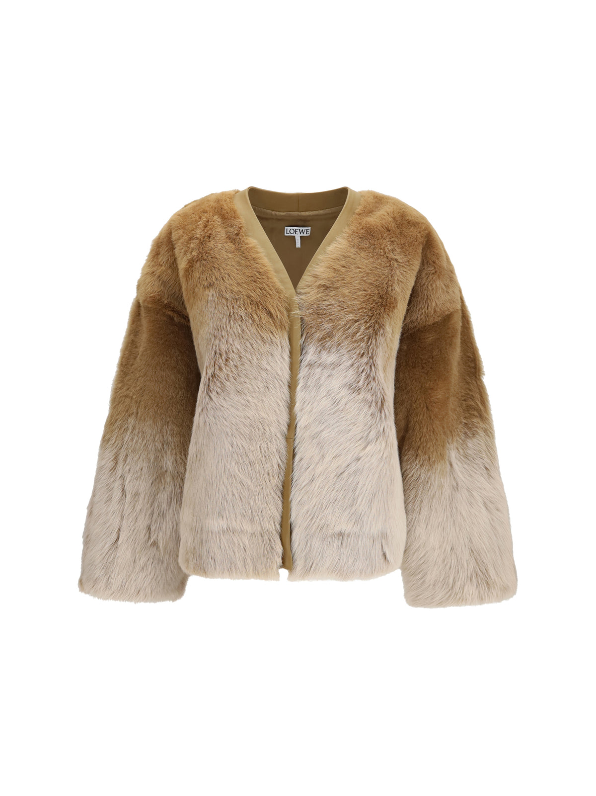Loewe Shearling Jacket - Camel