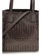 Dragon Diffusion Teresa handwoven Tote Bag - Dk Brown