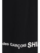 Comme des Garçons SHIRT Oversized short-sleeve crewneck T-shirt - Black