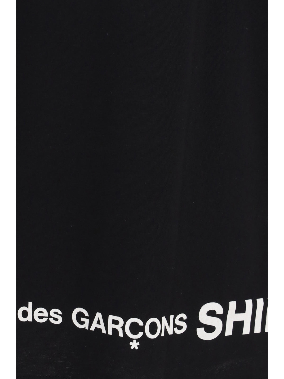 Comme des Garçons SHIRT Oversized short-sleeve crewneck T-shirt - Black