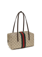 Gucci Medium Boston Melrose Shoulder Bag - Vin.San.Br/Dk.Br/Vrv