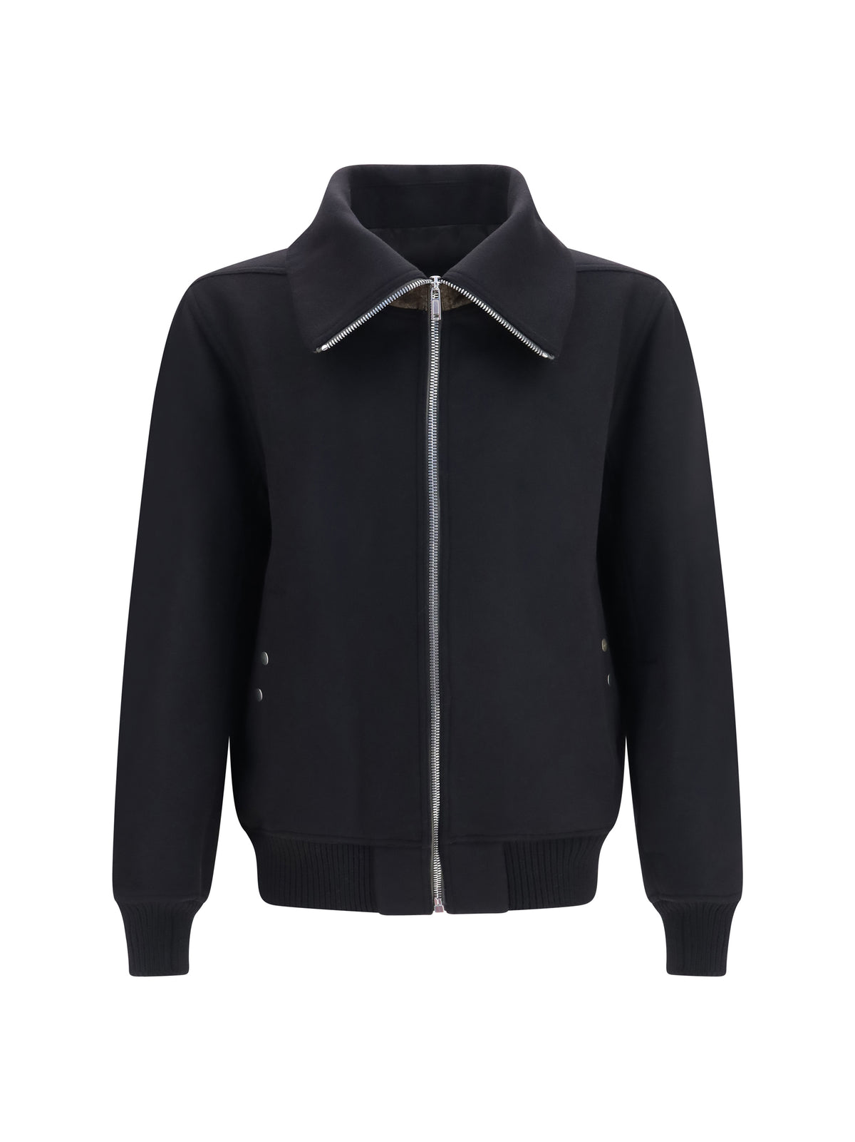 Rick Owens Dracu Flight Jacket - Black
