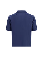 Piacenza Cashmere Cotton Polo - Blue Indaco