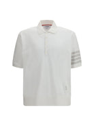 Thom Browne Cotton Polo - White