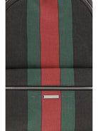 Gucci Large Web Backpack - Nika Blk Vrv/Blk/T.G