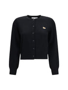 Maison Kitsuné Baby Fox Cardigan - Black