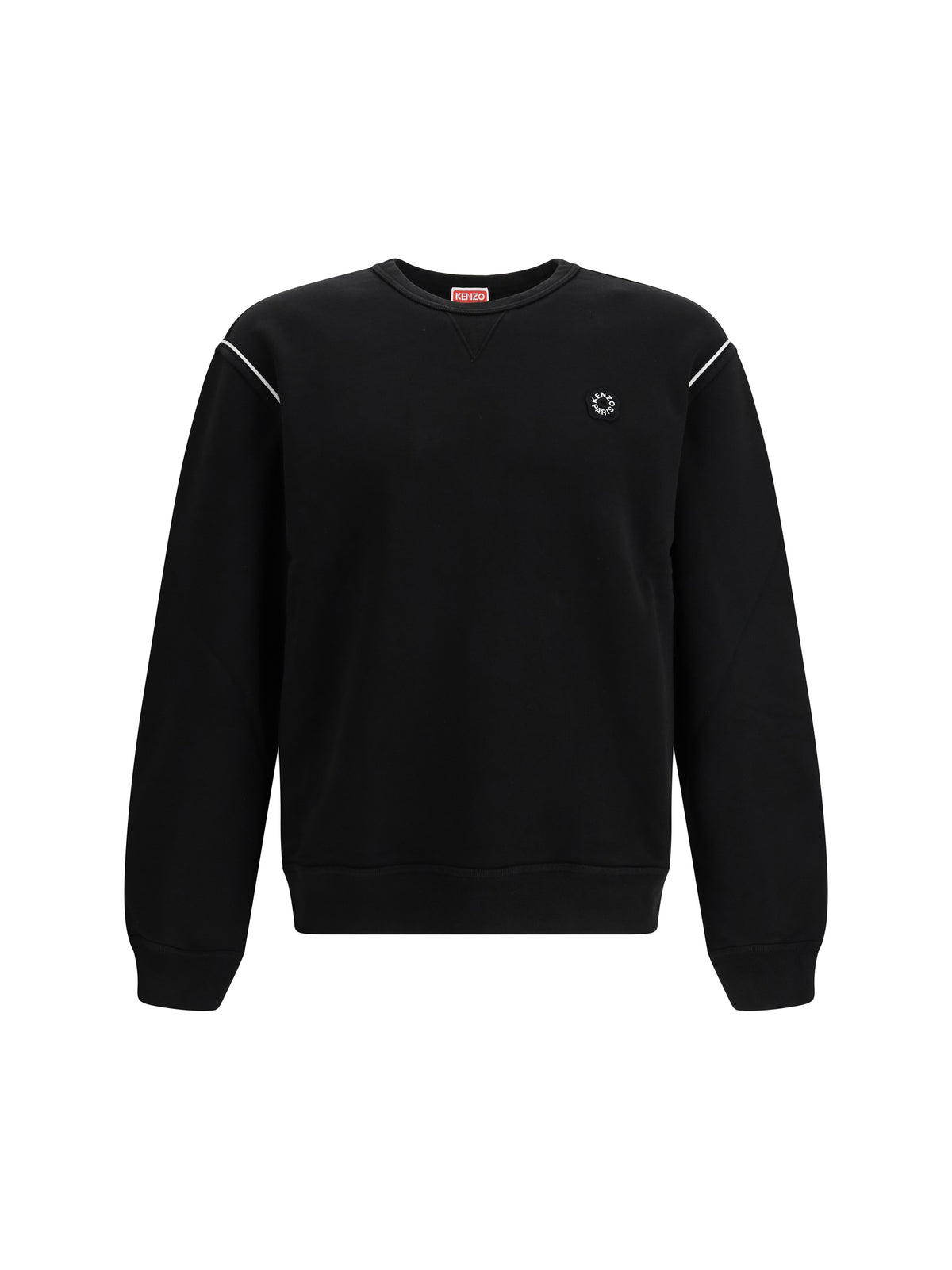 Kenzo Boke Flower 2.0 embroidered cotton Sweatshirt - Black
