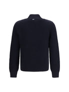 Herno Padded Cardigan - Blue Dark