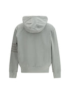 Thom Browne Cotton Hoodie - Lt Grey