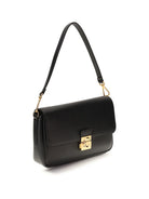Coccinelle C-Me Lock medium Shoulder Bag - Noir