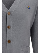 Vivienne Westwood Alex Cardigan - Dark Grey Melange