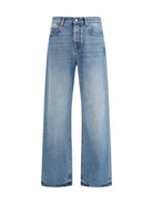 Jacquemus Wide-leg Jeans - Blue/Tabac