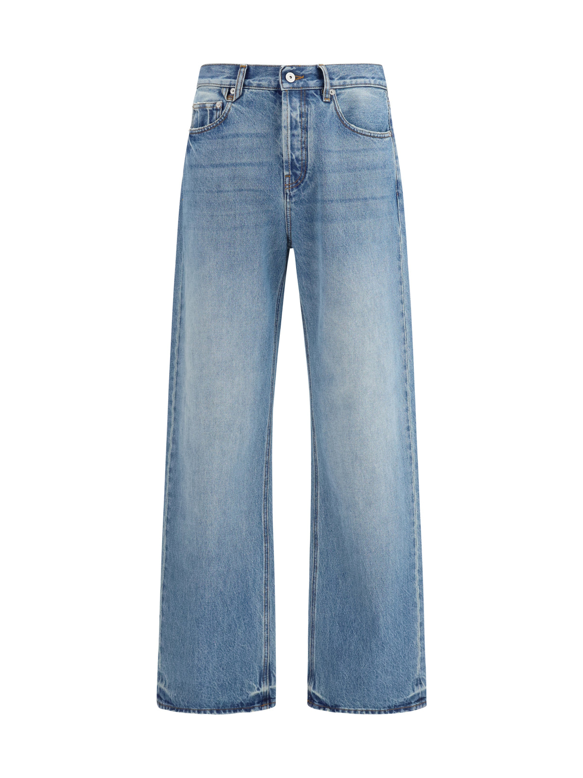 Jacquemus Wide-leg Jeans - Blue/Tabac