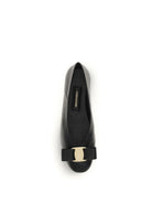 Ferragamo Vara Bow Ballerinas - Black