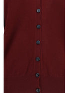 Lisa Yang Jiani cashmere Cardigan - Deep Plum