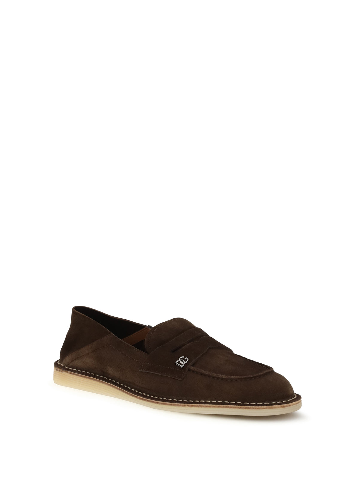Dolce & Gabbana Suede Loafers - Ebony 1