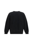 Balenciaga Printed cotton Sweatshirt - Black