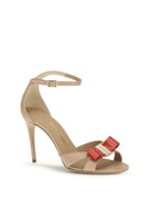 Ferragamo Vara Sandals with bow - Amar/Seta Natural