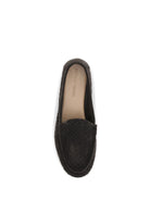 Bottega Veneta Silenzio Intrecciato Loafers - Espresso