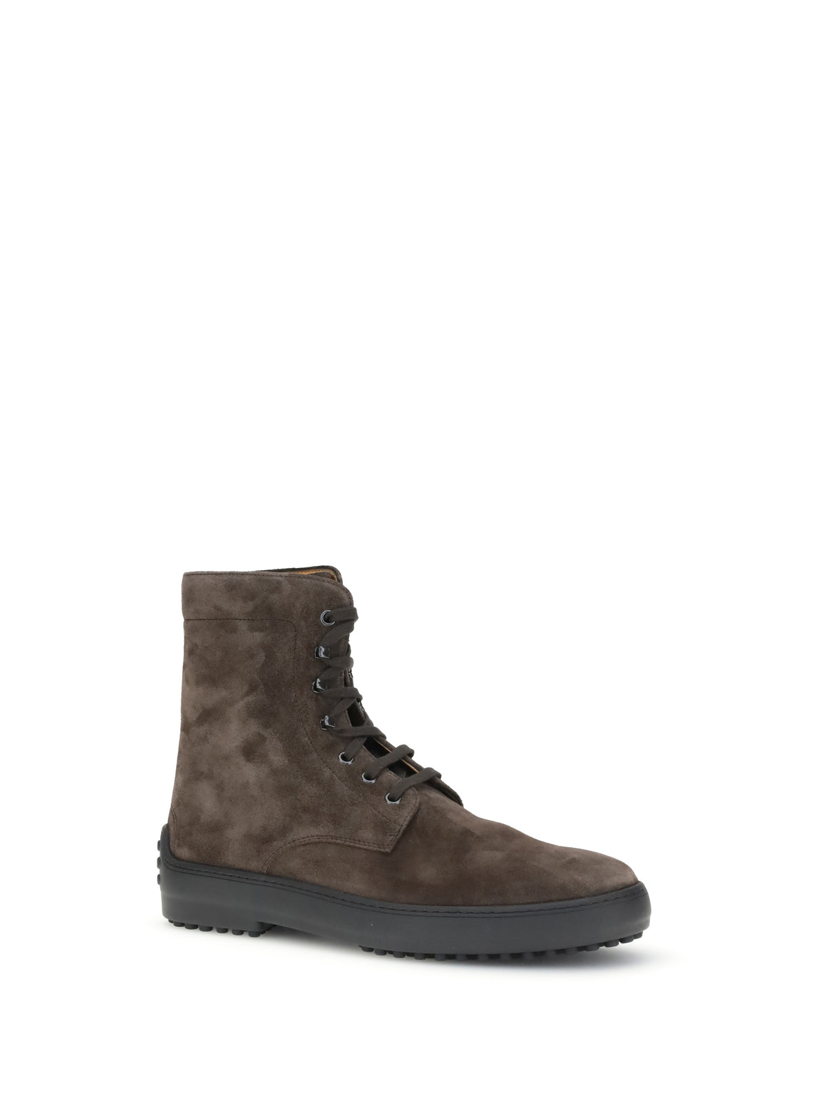 Tod's Suede Ankle Boots - Testa Moro