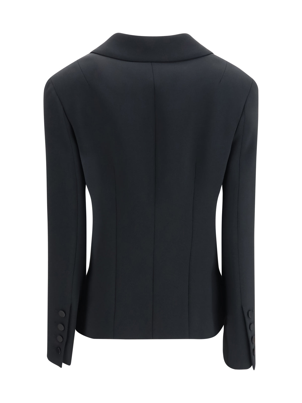 Ermanno Scervino Double-breasted Tuxedo Jacket - Black