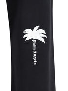 Palm Angels Palm Tree Statment Sweatpants - Black - Off White