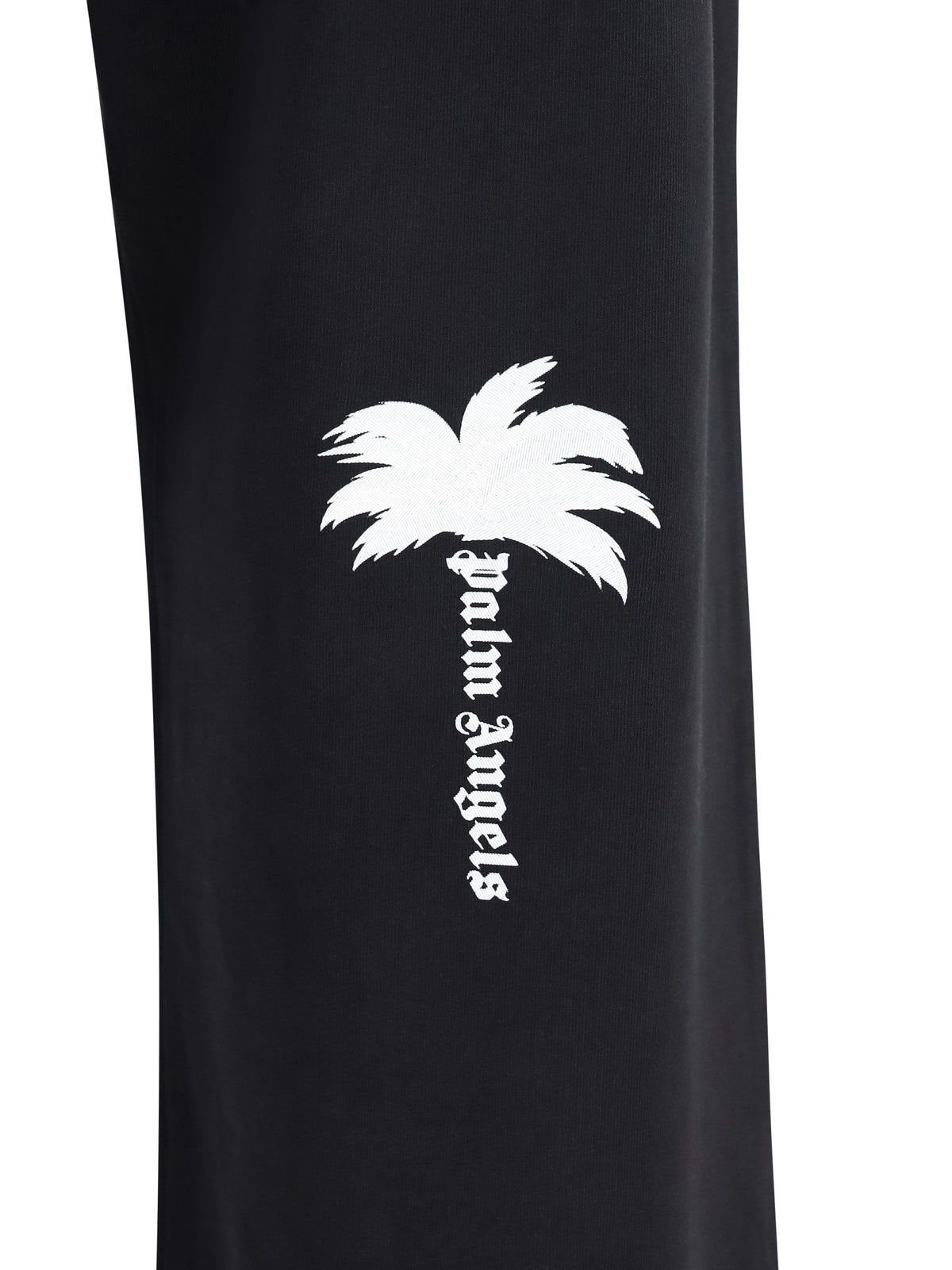 Palm Angels Palm Tree Statment Sweatpants - Black - Off White