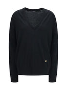 Balmain V-neck Sweater - Noir
