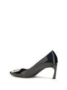 Roger Vivier Patent leather Trompette Pumps - Black