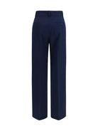 Weekend Max Mara Stretch wool palazzo Pants - Multi