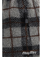 Miu Miu Check mini Skirt - Grigio+Nero