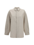 Jacquemus Amelo-de-Nîmes denim Shirt - Light Beige