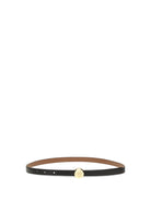 Tory Burch Reversible Romy Belt - Black / Aged Tan / Gold