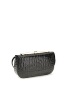 Tom Ford Crocodile-print leather Shoulder Bag - Black